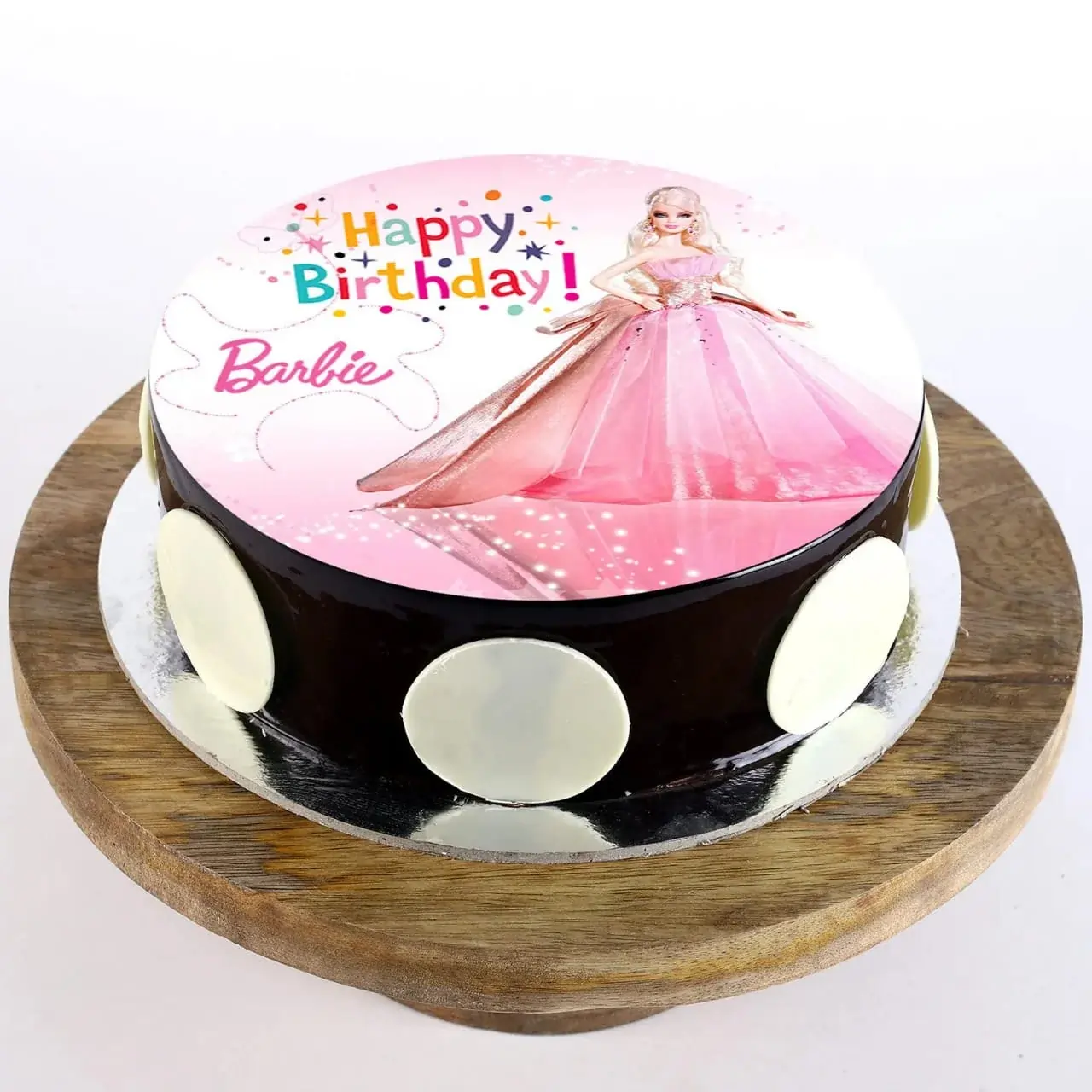 Exceptional Barbie Photo Cake for Little Princess