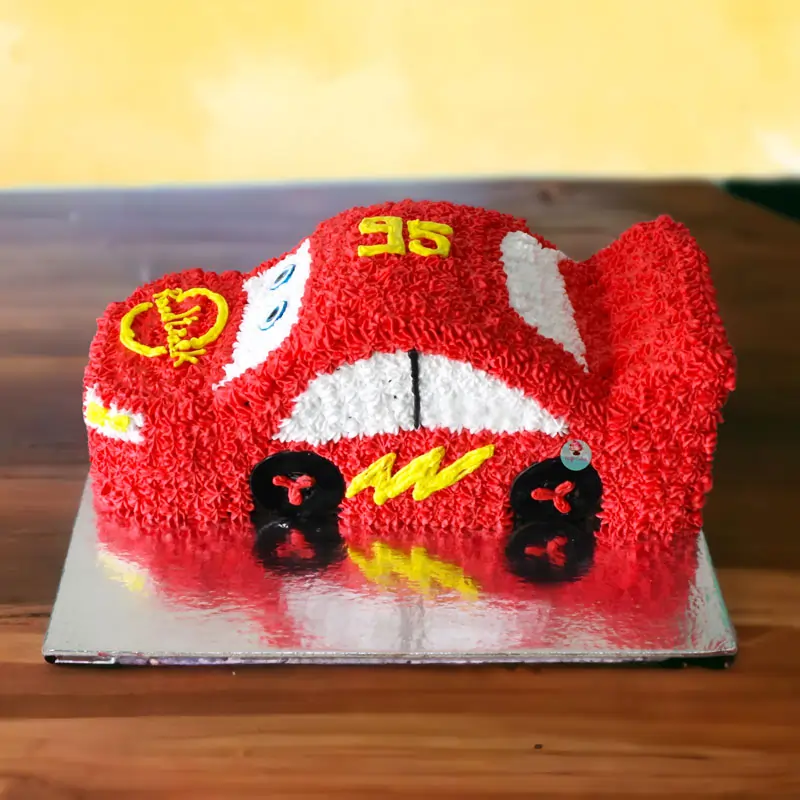 Red Car Cake