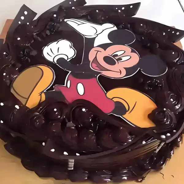 Mickey Mouse Chocolate Cake