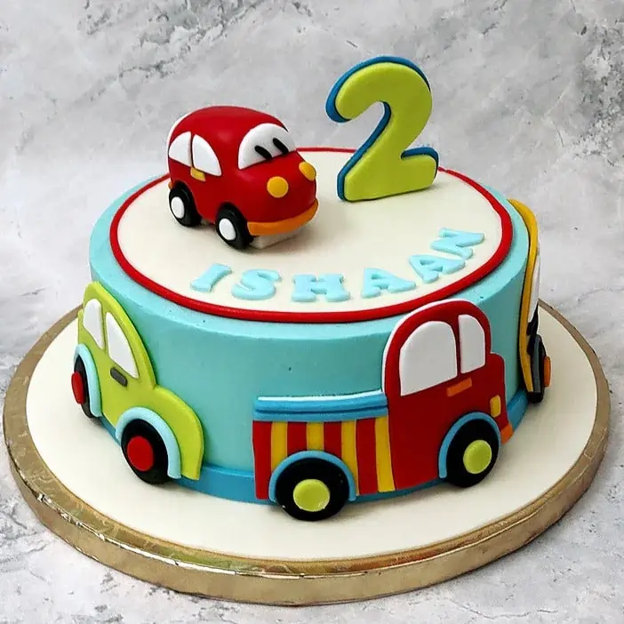 Toy Car Cake