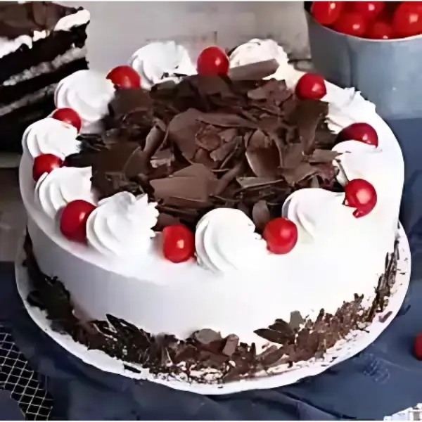 Eggless Black Forest Cake